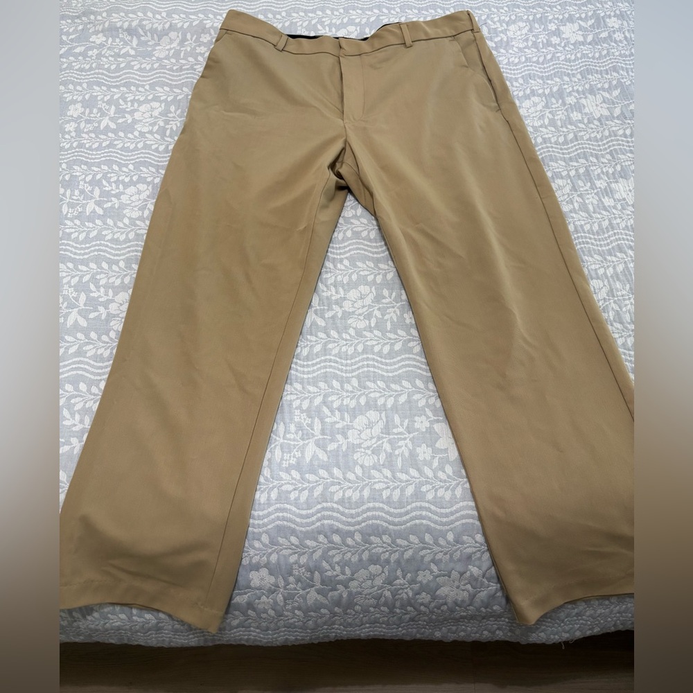 Van Heusen Tan Chinos Classic Cotton Twill
